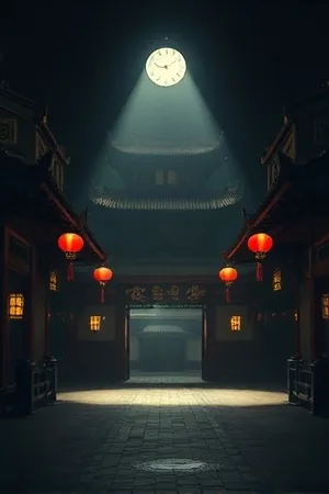 第七次日落封面：城市天台夕阳被切成七格的画面